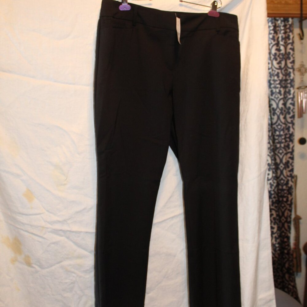 Classic Black Women's Trousers - Sleek Straight Leg
